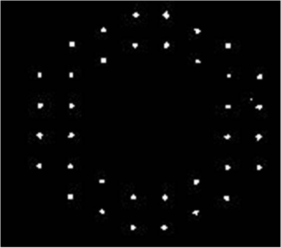 环形排布衍射微透镜焦点 环形排布衍射微透镜焦点